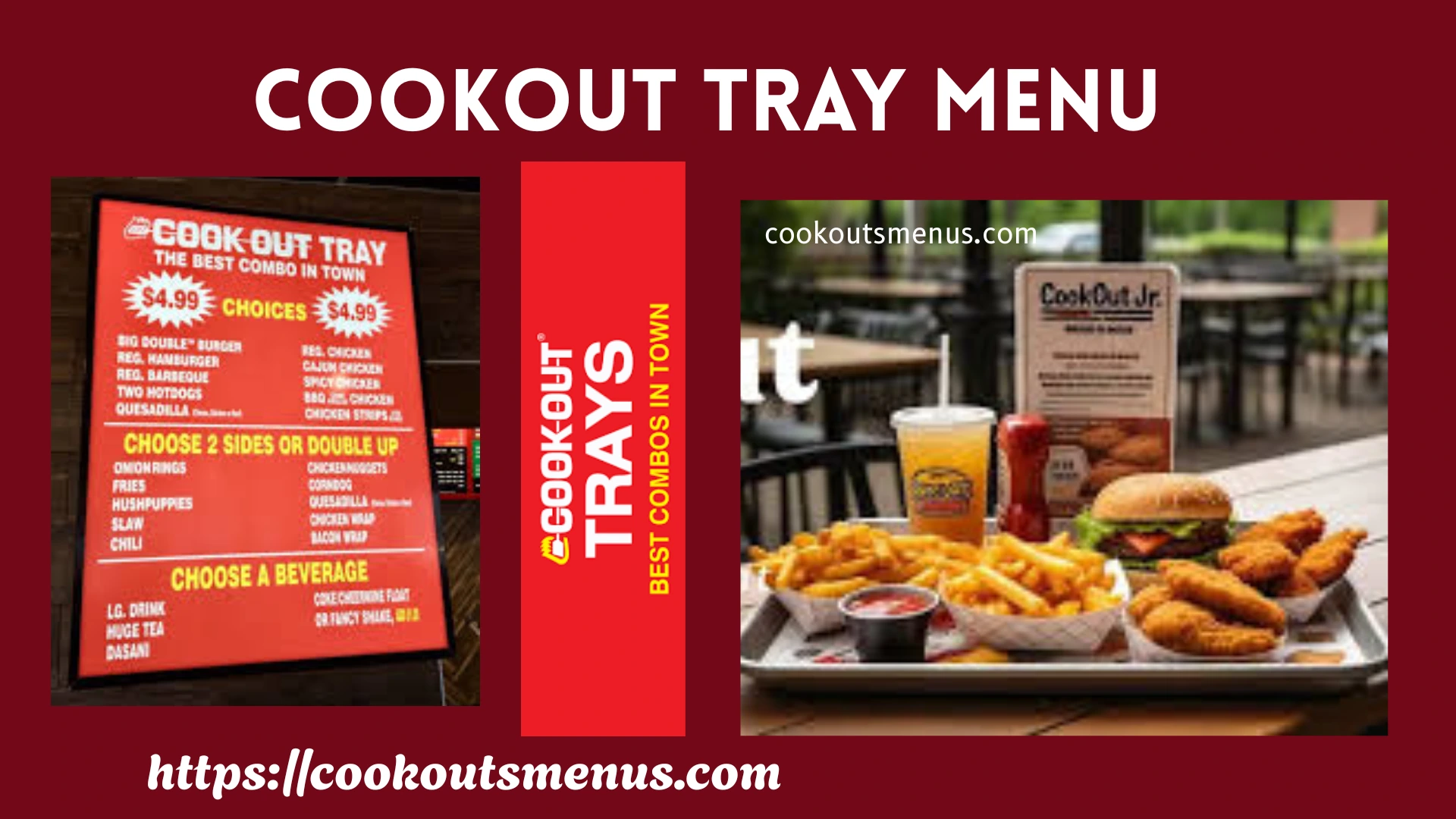 Cookout Tray Menu